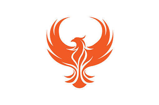 Phoenix Car Rental orange bird logo